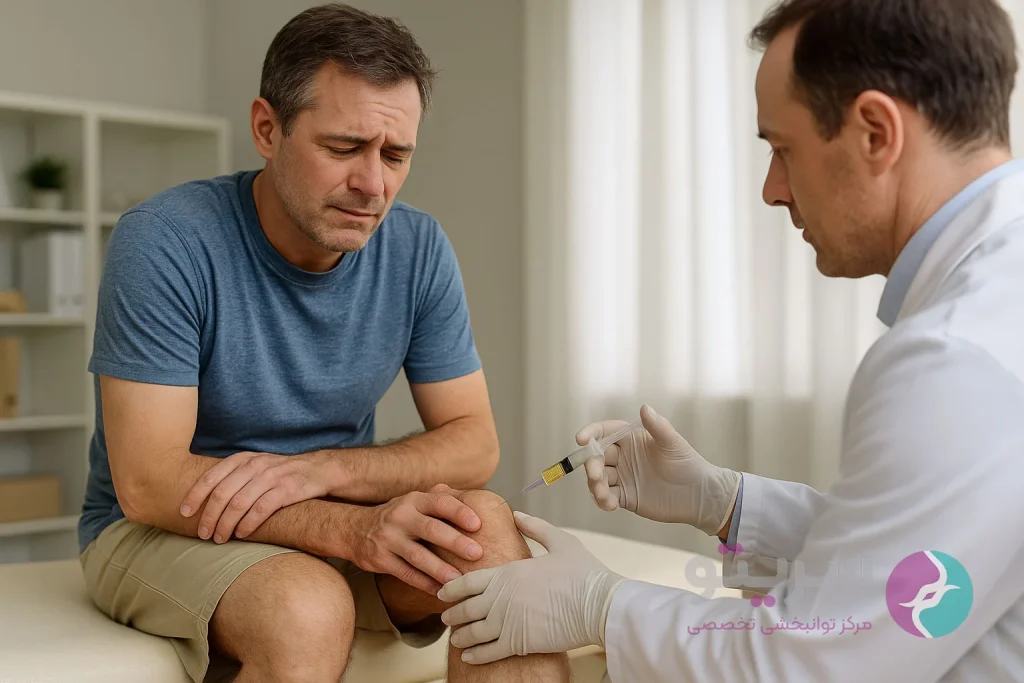 تزریق زانو